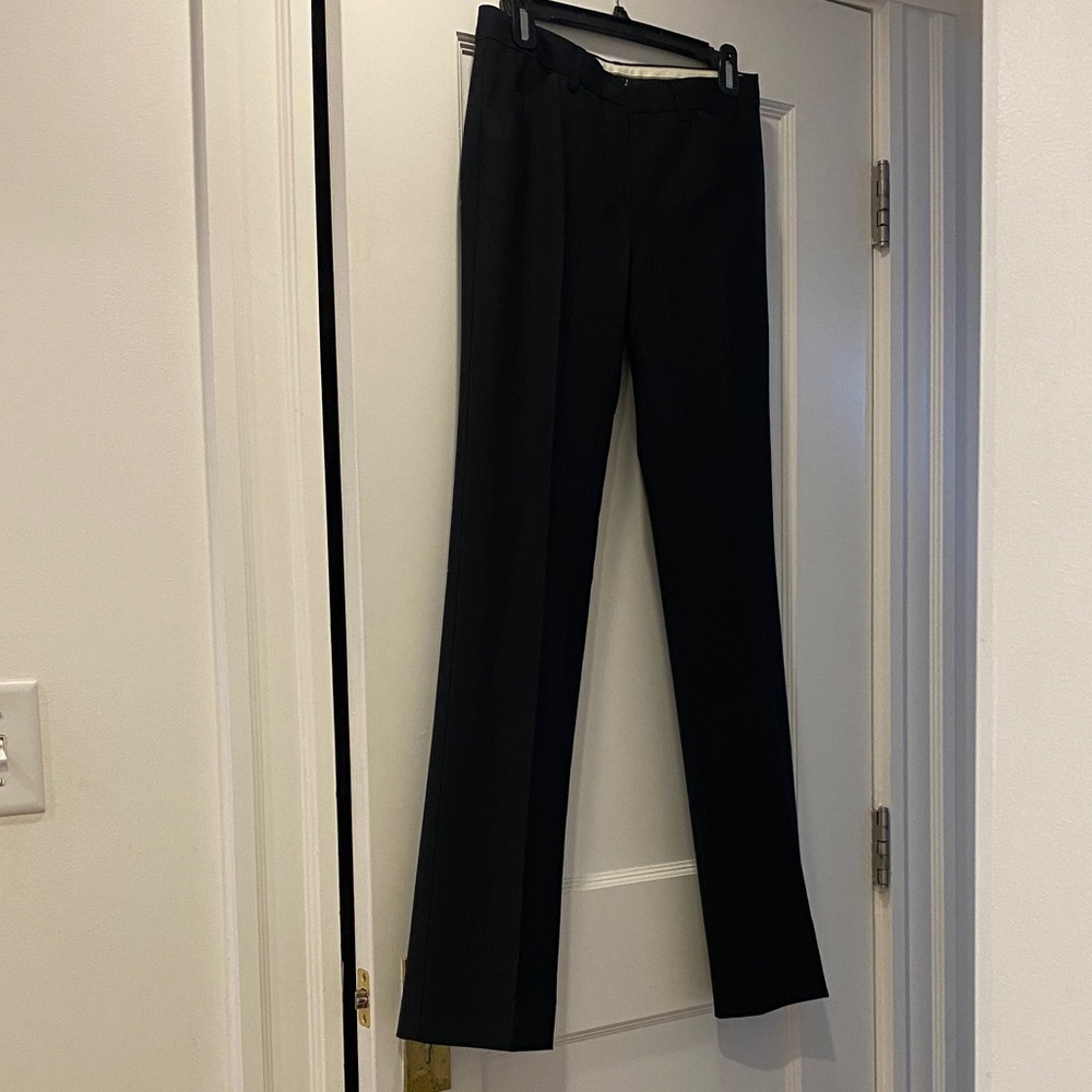 Theory Black Straight Leg Women's Pants